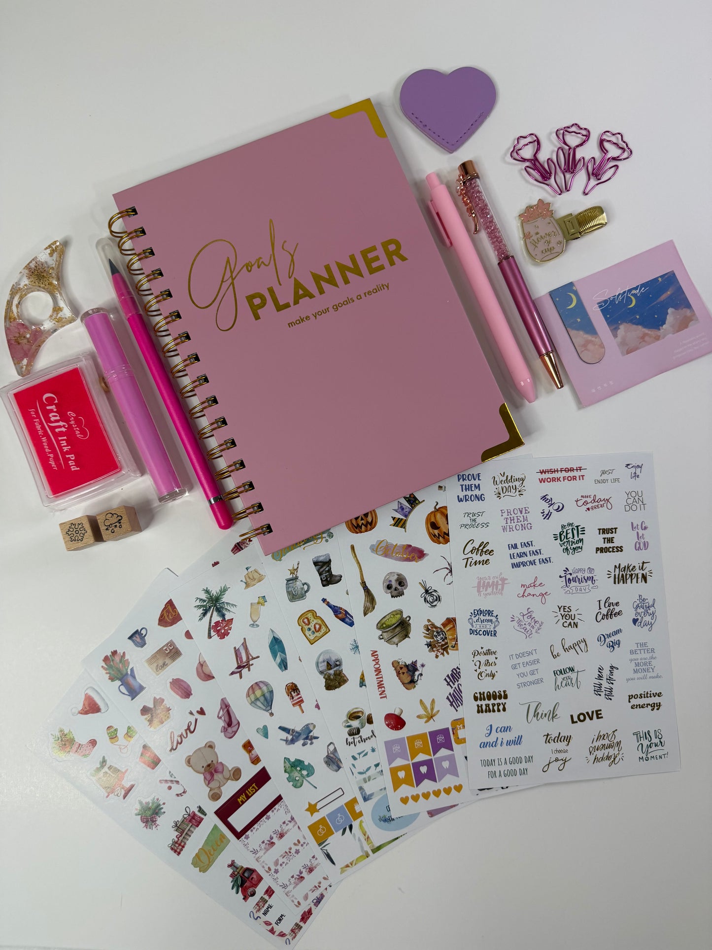 Dusty- ROSE Goal Planing Bundle