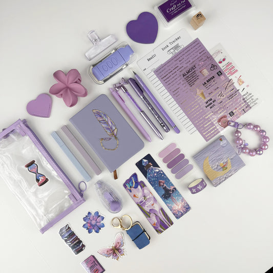 💜 Lavender Bookish Bundle